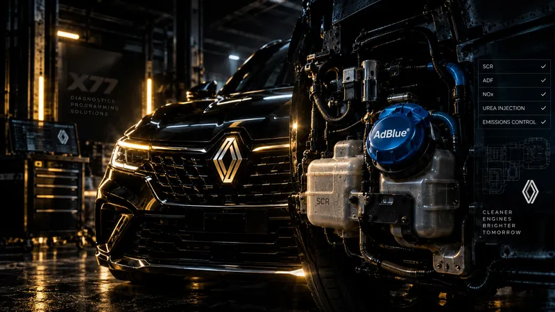Renault i układ AdBlue — diagnostyka systemu SCR