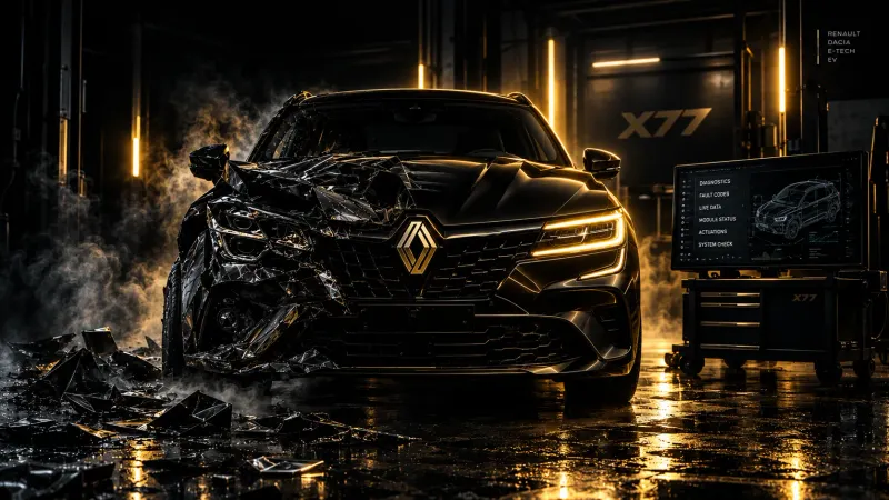Renault po wypadku — diagnostyka i przywracanie systemów pojazdu